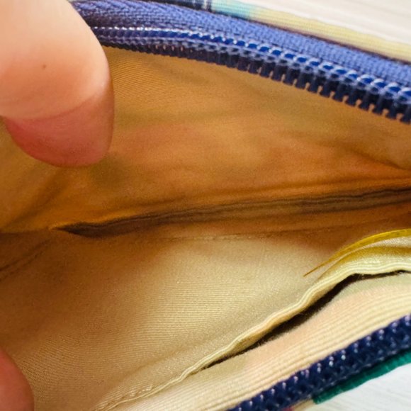 COACH Multicolor Zip Top Small 49494 IKAT Signature C Nylon - Picture 6 of 6